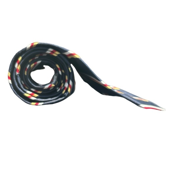 ROBERT TALBOTT Men’s Necktie Hand Sewn USA All Silk Classic Tartan Stripe - Picture 2 of 7